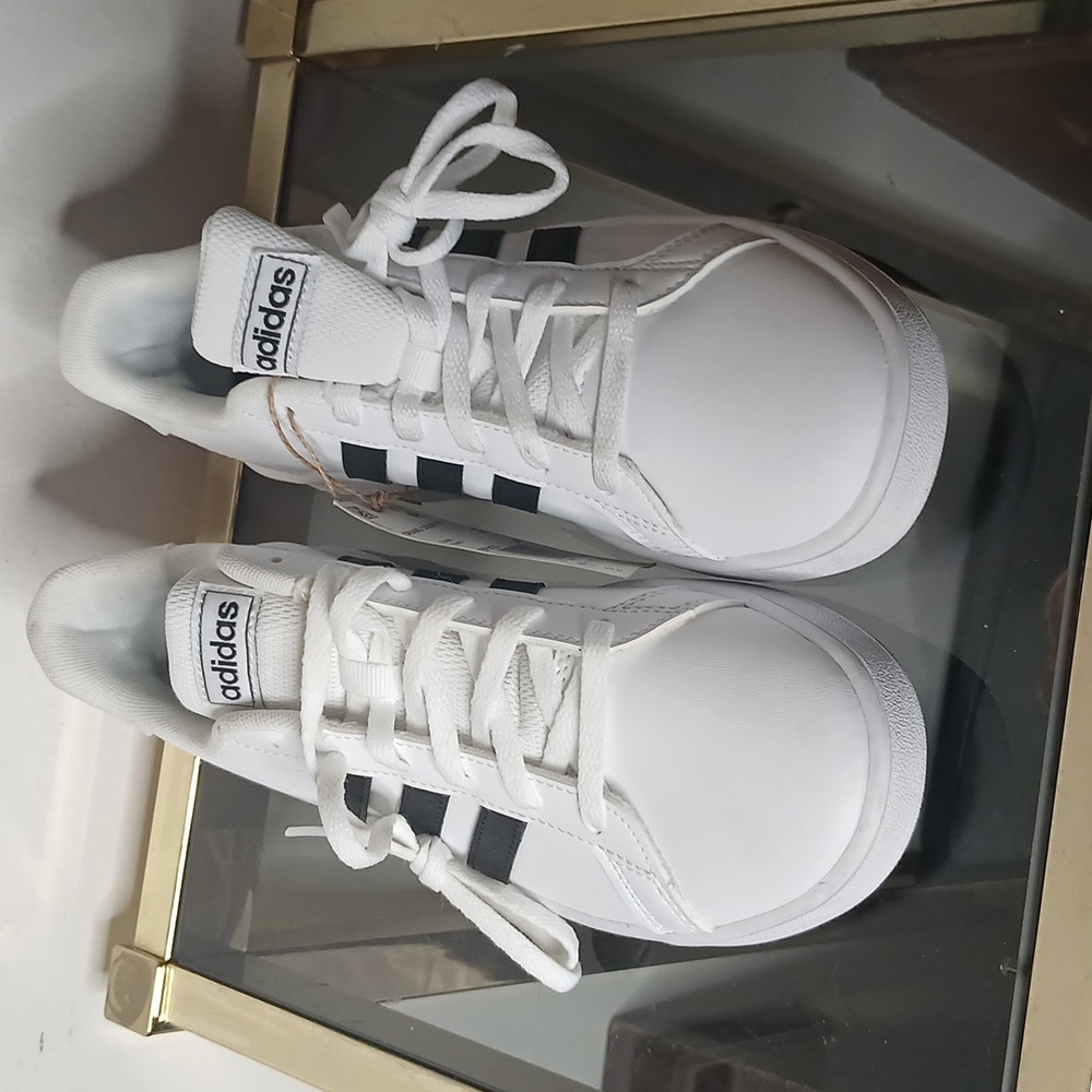 Adidas Grand Court 2.0 Tennis Shoes Size 5y Or Womens Size 7 Mens Size 5 - Picture 12 of 16